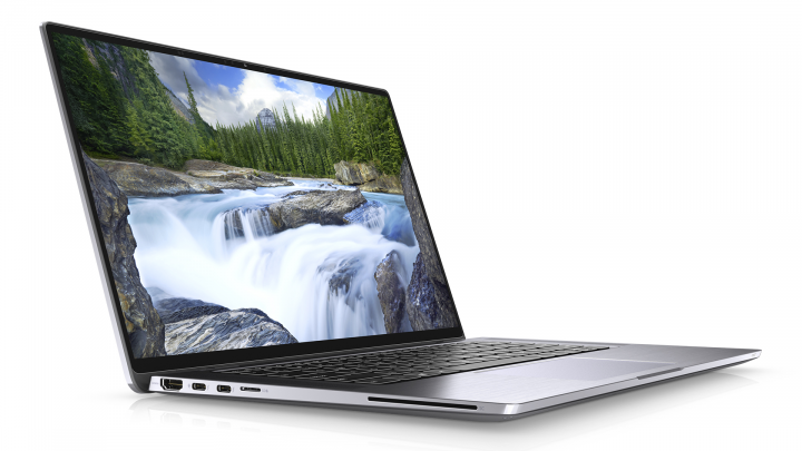 2w1 Latitude 9520 - widok frontu lewej strony