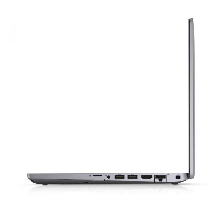 Laptop Dell Latitude 5410 srebrny - widok prawej strony