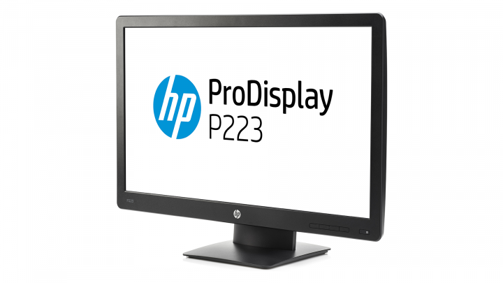 Monitor HP ProDisplay P223 X7R61AA - widok frontu prawej strony