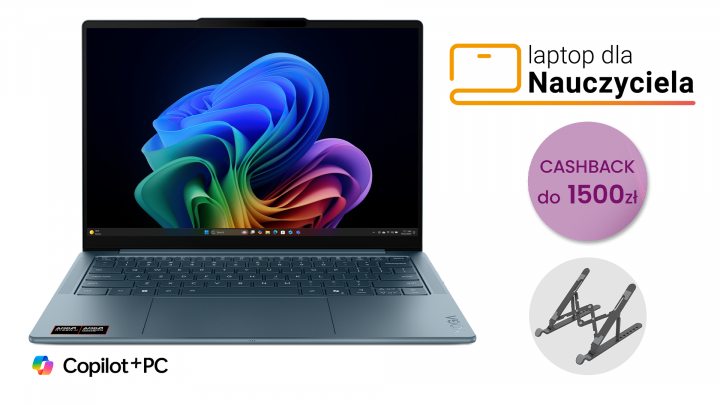 Laptop Lenovo Yoga Slim 7 14AKP10 W11H (BK keyb) Tidal Teal BON Cashback v15
