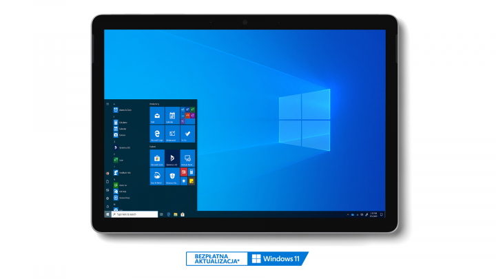 Microsoft Surface GO 2 srebrny - widok frontu2