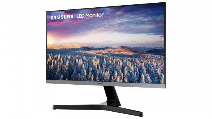 Monitor Samsung LS24R350FZUXEN - widok frontu prawej strony