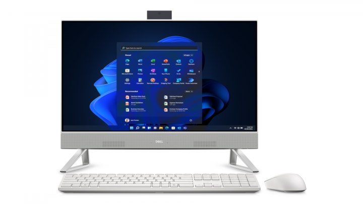 Komputer AiO Dell 24 EC24250 W11P Pearl White