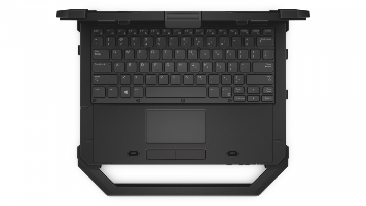 Laptop Dell Latitude Rugged 7214 - widok klawiatury
