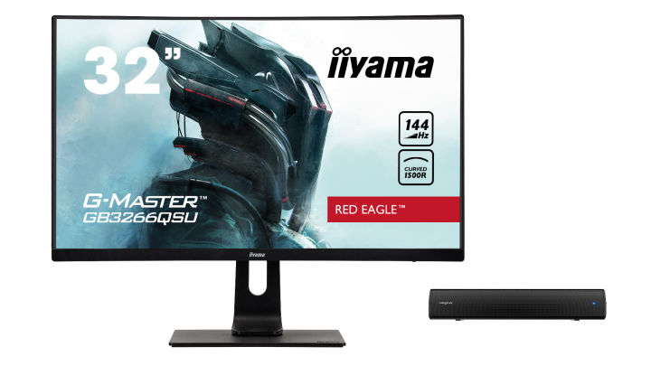 Monitor IIYAMA G-Master GB3266QSU-B1 + AIR 2 Creative