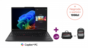 Laptop Lenovo ThinkPad T16 Gen 4 21QN001BPB AMD Ryzen AI 5 PRO 340 16" WUXGA 16GB 512SSD Int W11Pro
