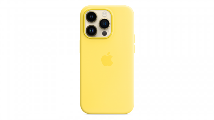 Etui Apple iPhone 14 Pro Silicone Case z MagSafe Canary Yellow MQUG3ZMA