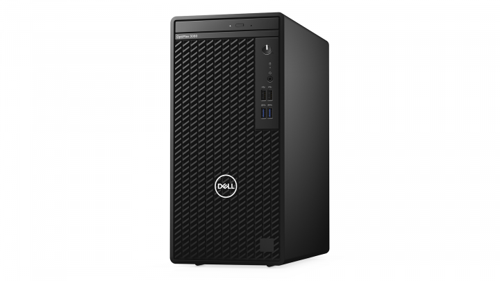 Komputer Dell OptiPlex 3080 MT - widok frontu prawej strony