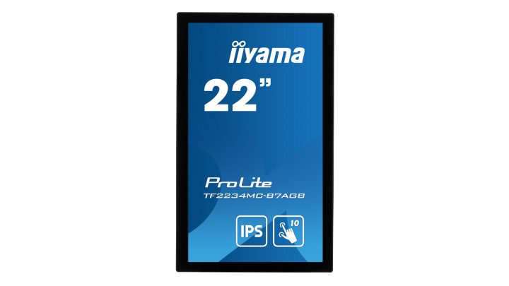 Monitor IIYAMA ProLite TF2234MC-B7AGB - widok obróconego ekranu