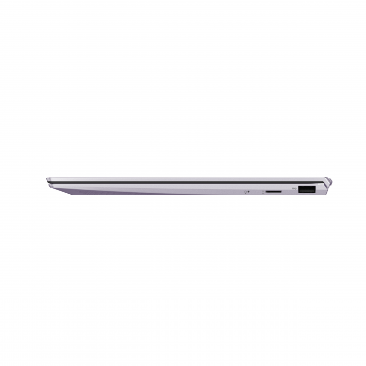 Laptop Asus Zenbook BX425 Lilac Mist - widok prawej strony