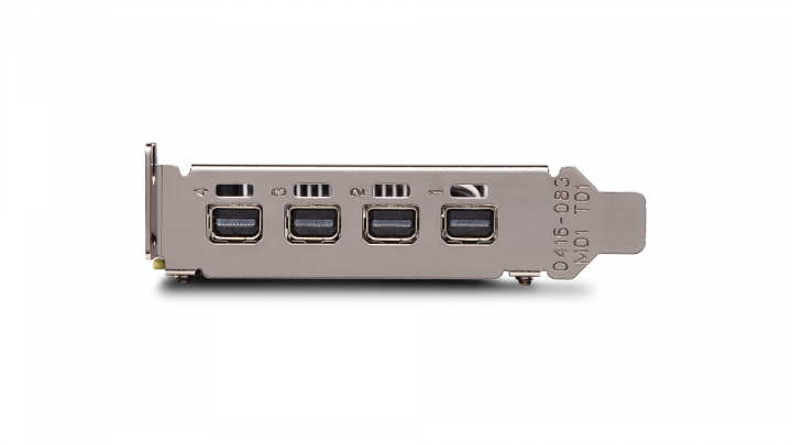 Karta graficzna HP 1ME01AA NVIDIA Quadro P1000 4GB - widok portów