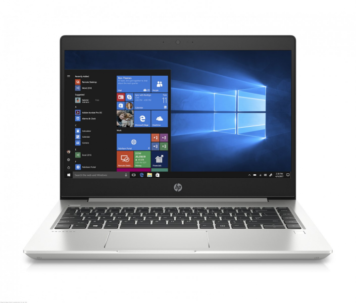 Laptop HP ProBook 440 G6 srebrny - widok frontu
