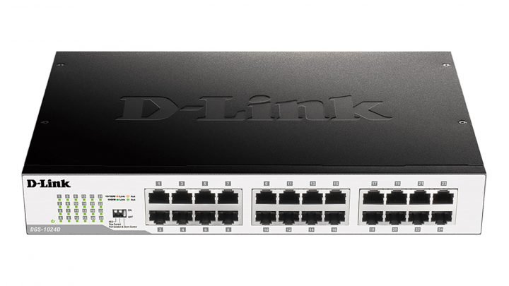 Switch D-Link - DGS-1024D - widok frontu