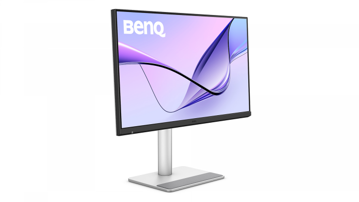 Monitor BenQ MA270S 9H.LNYLA.TBE 27" 5K UHD+ IPS USB-C Dock 90W - widok frontu lewej strony
