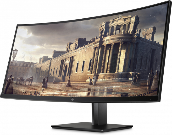 Monitor HP Z38c Z4W65A4 Z Curved Display - widok frontu prawej strony