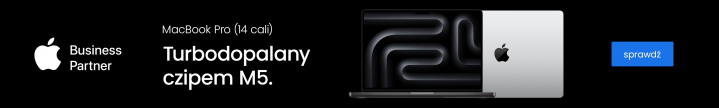 MacBook Pro (14 cali) - Turbodopalany czipem M5.