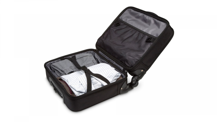 Walizka do laptopa Targus Mobile ViP TBR022EU 156 czarna - otwarta2