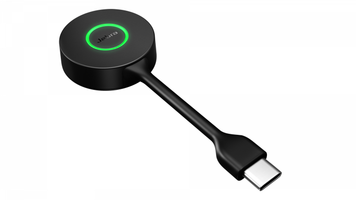 Adapter DECT Jabra Link 400c USB-C MS - 14205-41 - widok frontu lewej strony