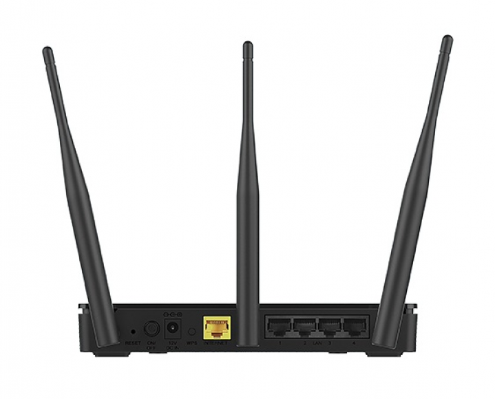 Router D-Link - DIR-809 - widok z tyłu