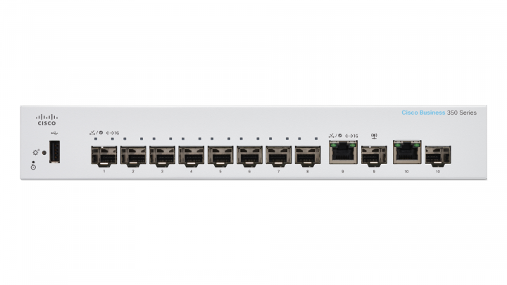 Switch Cisco CBS350-8T-E-2G-EU