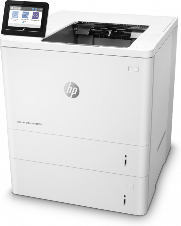 Drukarka laserowa monochromatyczna HP LaserJet Enterprise M609x - K0Q22A - widok frontu prawej strony