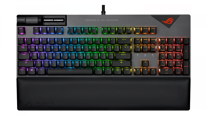 Klawiatura Mechaniczna Asus ROG Strix Flare II 90MP02D6-BKUA01 NX Brown RGB