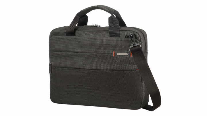Torba do laptopa Samsonite Network 3 141 CC8-19-001 czarna - przód front prawy
