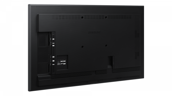 Monitor Samsung 50 QM50R-B LH50QMRBBGCXEN - widok z tyły lewej strony