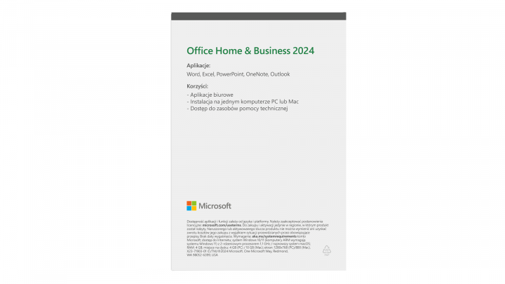 Microsoft Office Home and Business 2024 Box 2