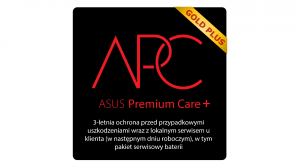 Rozszerzenie gwarancji ASUS ACX15-043100NR z 24 miesięcy Carry-In do 36 miesięcy On-Site + Bateria 36 miesięcy + ADP 36 miesięcy (TUF, ROG) APC Gold Plus