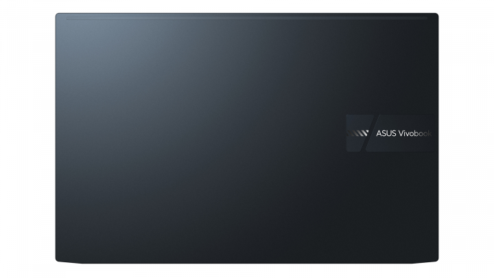 VivoBook Pro 15 OLED K3500PA Quiet Blue - widok klapy