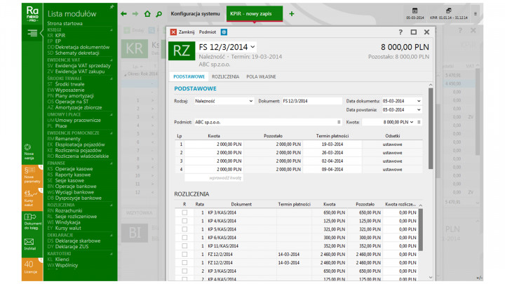 Rachmistrz nexo PRO - Licencja na jedno stanowisko