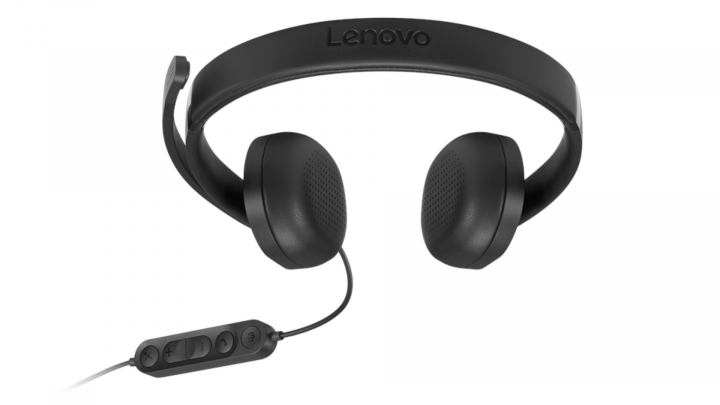 Słuchawki przewodowe Lenovo VoIP Headset 5000 (Teams) 4XD1R88995 2