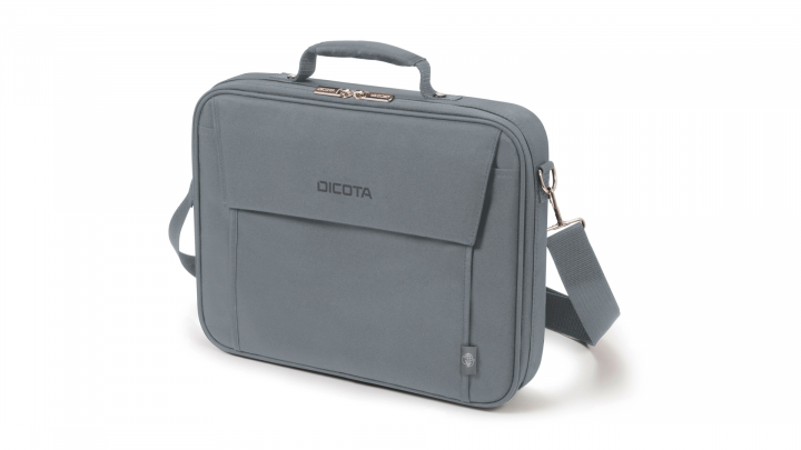 Torba do laptopa DICOTA Eco Multi BASE 173 D30915-RPET szara - przód prawa strona