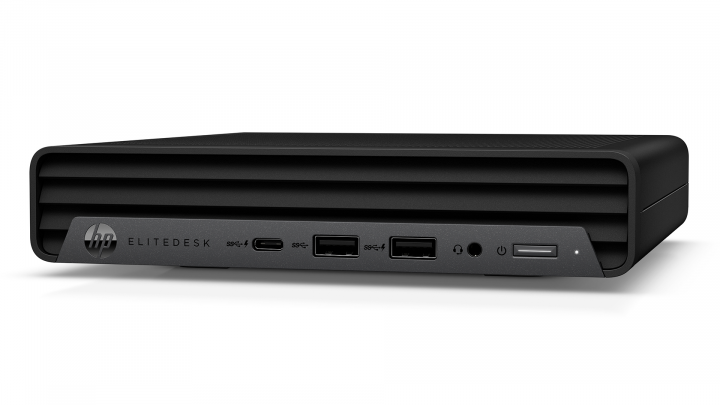 EliteDesk 805 G8 Mini - widok frontu prawej strony