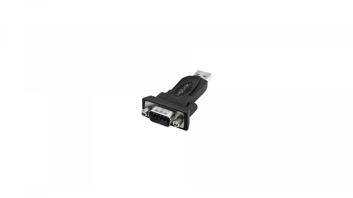 Adapter LogiLink USB 2.0 A/M - DB9/M (RS232) Win 11 AU0002F
