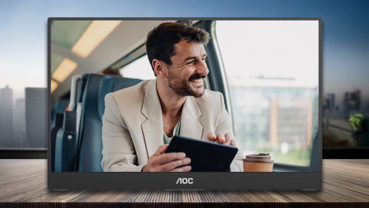 Monitor przenośny AOC 16T20E2 15,6" IPS FHD