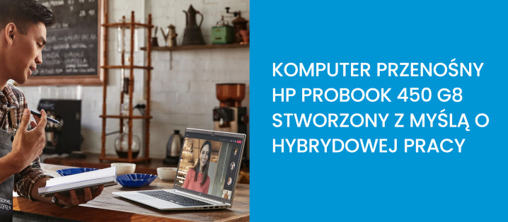 HP EliteBook 450 G8 stworzony do pracy hybrydowej