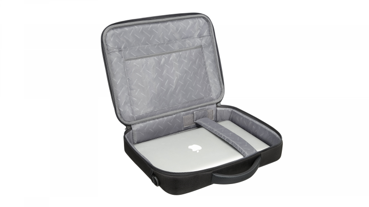 Torba do laptopa Samsonite Classic CE Plus 156 CE8-09-002 czarna - otwarta