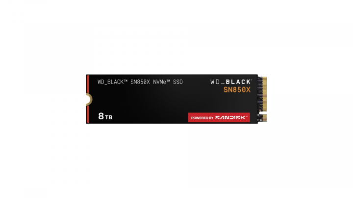 Dysk SSD WD Black SN850X 8000GB WDS800T2X0E M.2 PCIe