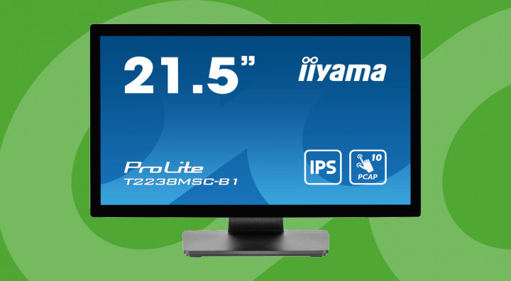 Monitor iiyama ProLite T2238MSC-B1 frront