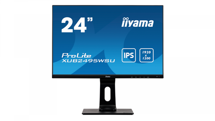 Monitor IIYAMA ProLite XUB2495WSU-B3 - widok frontu