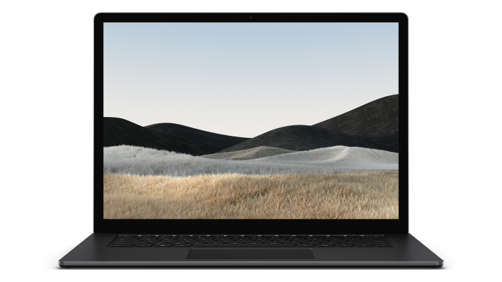 Microsoft Surface Laptop 4 15 czarny widok frontu