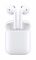 Słuchawki Apple AirPods białe - widok frontu