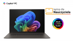 Laptop dla Nauczyciela ASUS Zenbook S 16 UM5606KA-RK006W Ryzen 7 AI 350 16" OLED 3K 120Hz 0,2ms HDR 24GB 1000SSD W11