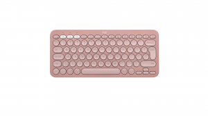 Klawiatura bezprzewodowa Logitech Pebble Keys 2 K380s różowa 920-011853