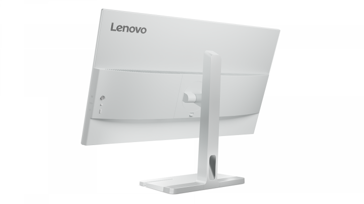 Monitor Lenovo L27h-4A 67C0UAC6EU - widok z tyłu lewej strony