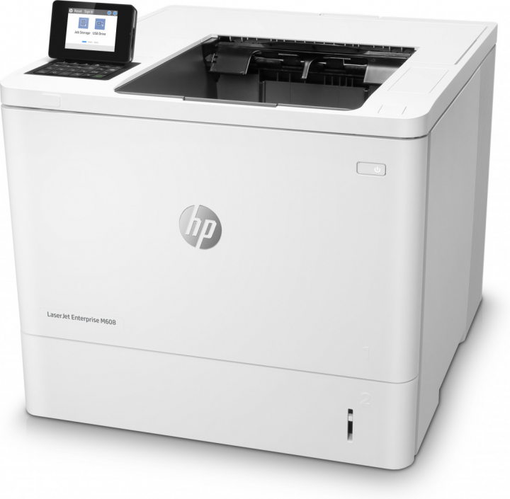 Drukarka laserowa monochromatyczna HP LaserJet Enterprise M608dn - K0Q18A - widok frontu prawej strony