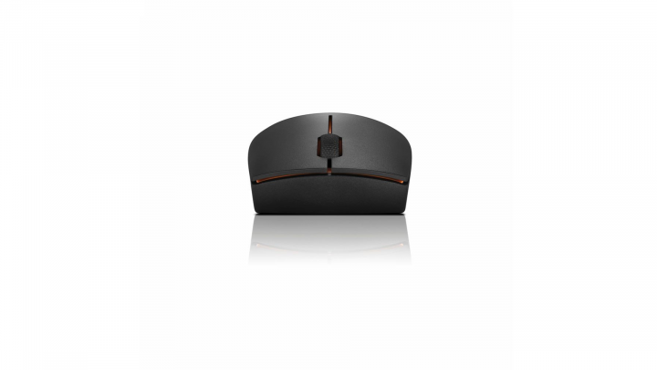 Mysz optyczna bezprzewodowa Lenovo 300 czarna GX30K79401 - widok przodu
