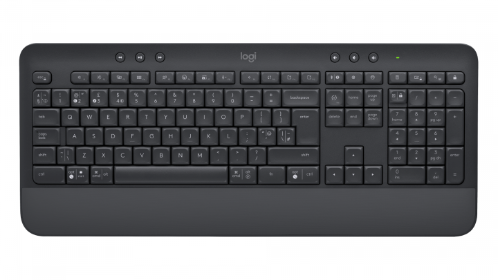 Klawiatura bezprzewodowa Logitech Signature K650 grafitowa 920-010918